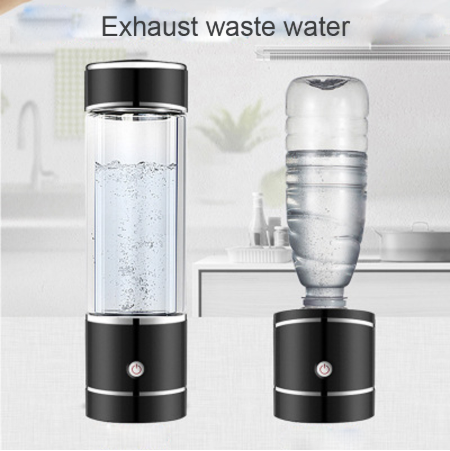 HDRO Bottle 2.0: Portable Hydrogen-Infused Water Ionizer