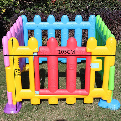 Colorful Children's Game Fence | Small Household & Spacious Fence