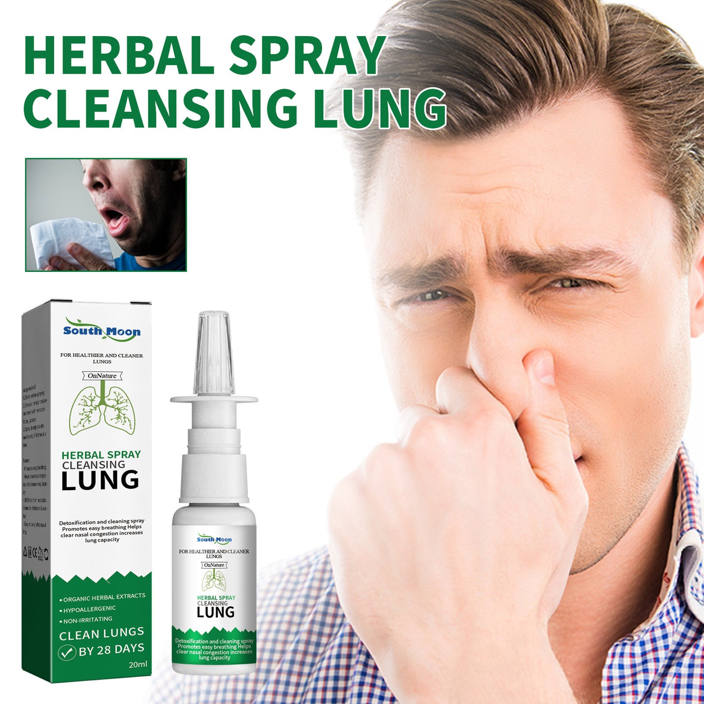 Herbal Spray Cleansing Lung