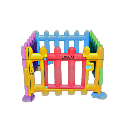 Colorful Children's Game Fence | Small Household & Spacious Fence