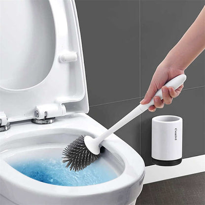 Sleek & Chic: Home Fashion Toilet Cleaning Brush Set