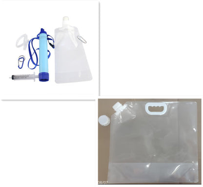 Emergency Survival Drinking Water Filter For Outdoor Picnic